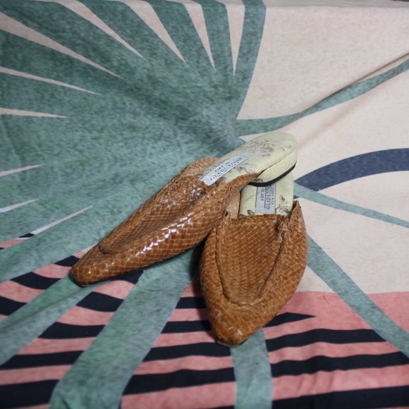 Amy Jo Gladstone New York *VTG* Mules 🌵 M - Picture 6 of 12